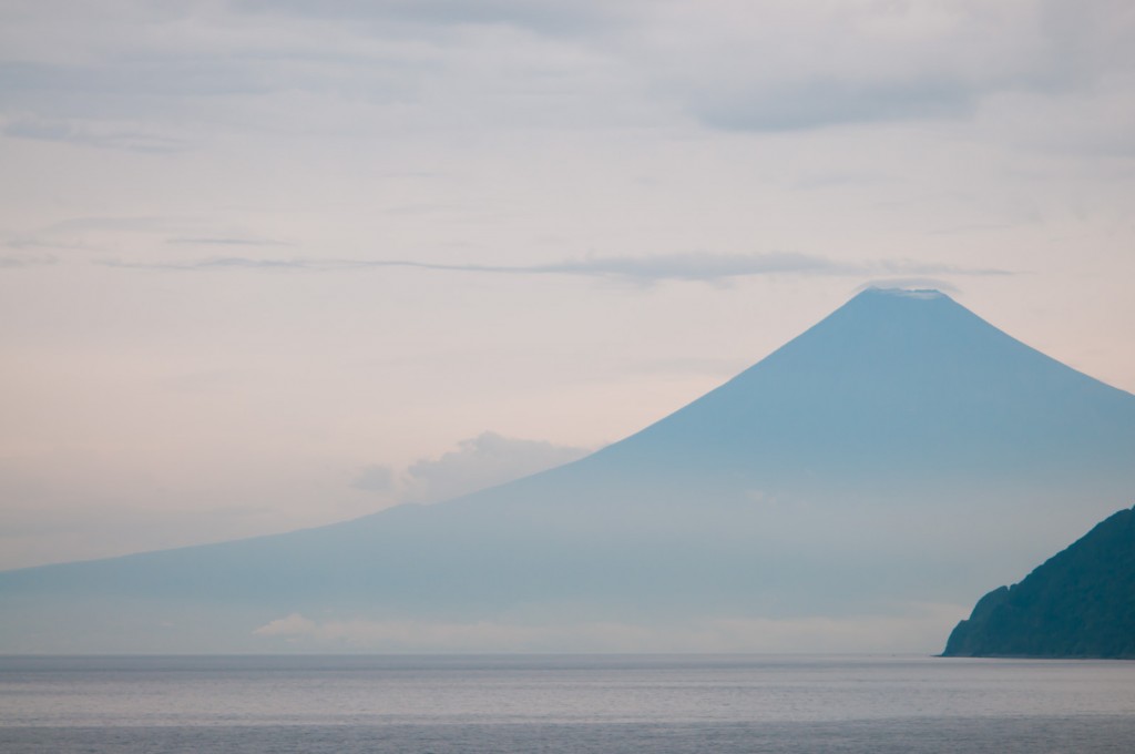 霞の富士