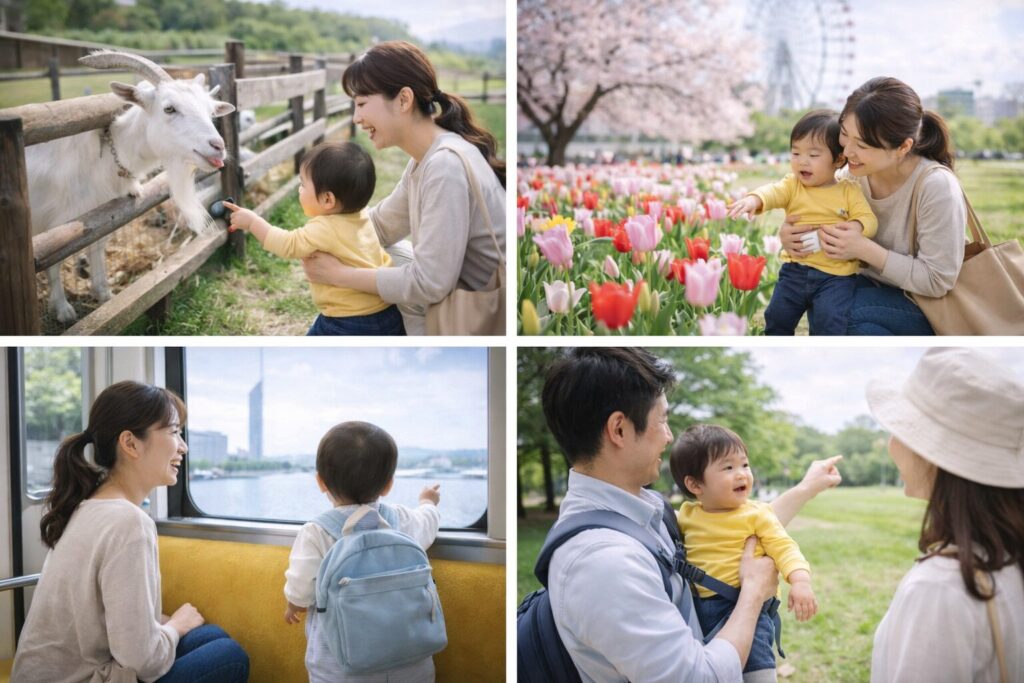 1歳のお出かけスポットおすすめ10選｜親子で楽しむ場所の選び方と春〜GWの穴場【2026年版】