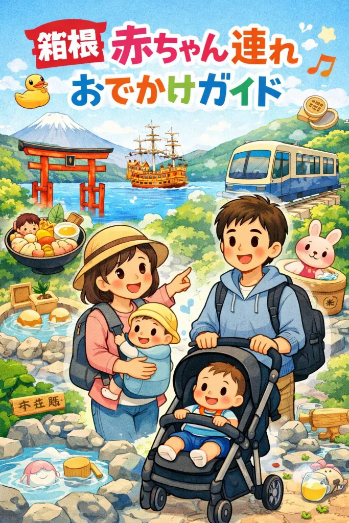 箱根 赤ちゃん連れ日帰りガイド2026|0歳・1歳・2歳と楽しむスポット&モデルコース
