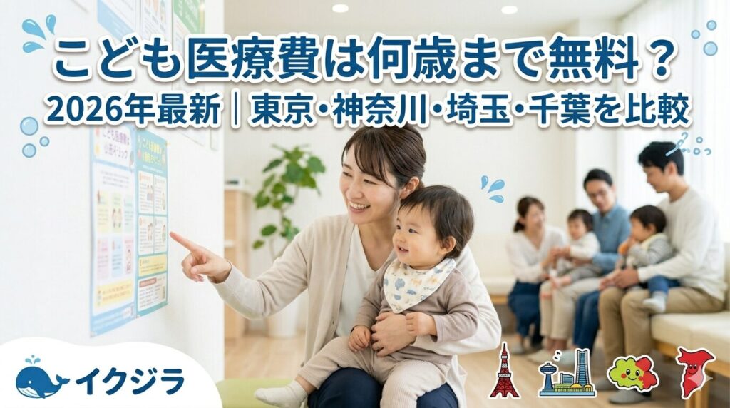 こども医療費は何歳まで無料？2026年最新｜東京・神奈川・埼玉・千葉を比較