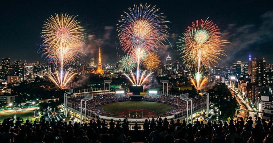 神宮外苑花火大会2026｜開催日・有料席・駐車場と子連れガイド【東京】
