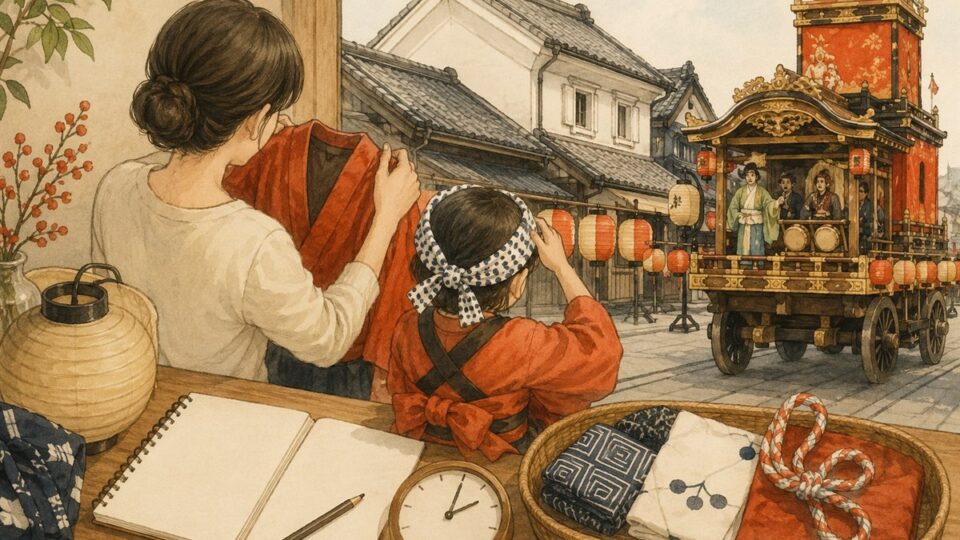 川越まつりの日程と子連れ準備