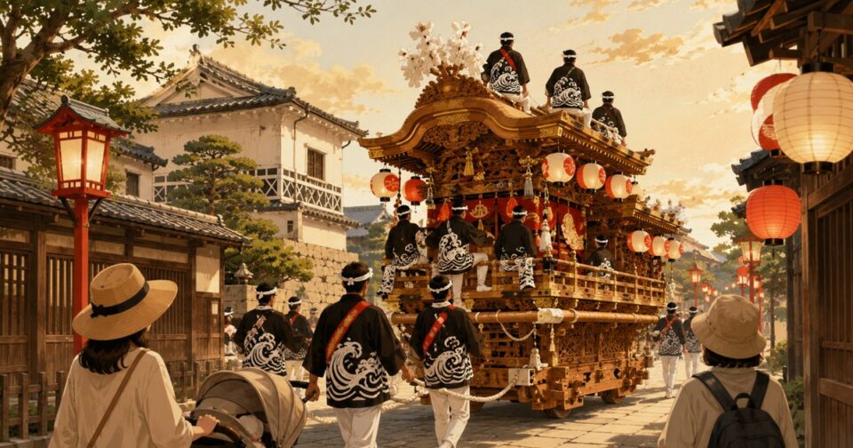 岸和田だんじり祭2026｜開催日・見どころ・駐車場と子連れガイド【大阪府】