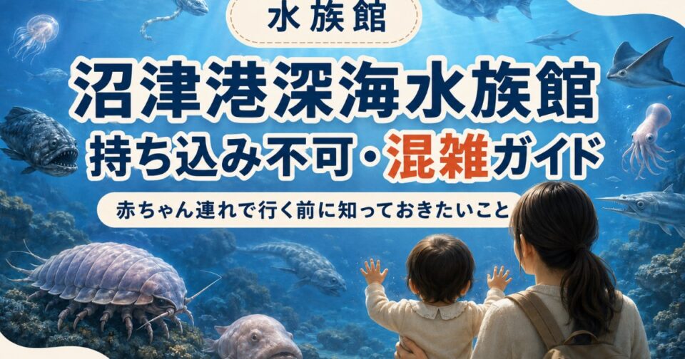 沼津港深海水族館2026｜持ち込み不可・混雑予想・駐車場と子連れガイド【静岡県】